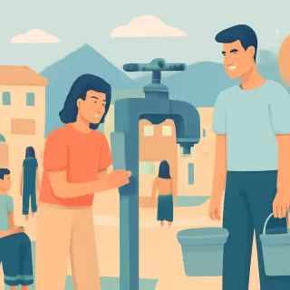 Escasez de agua afecta a varios barrios de Bariloche durante el verano 2026