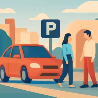 Conductor chileno obstaculizó acceso al estacionamiento público del Itsmo Quetrihué