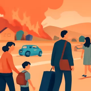 Incendio en Puerto Patriada genera evacuación preventiva y cierre temporal del acceso