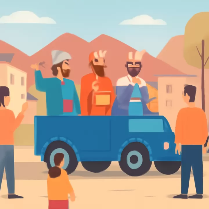 La caravana de los Reyes Magos recorre los distritos de Luján de Cuyo