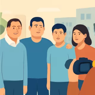 Reunión familiar de los Riquelme en Don Torcuato en 2026