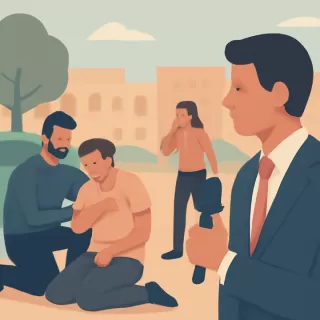 Violenta pelea en Pocito: un hombre de 41 años lucha por su vida tras ser baleado