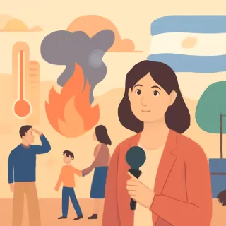 Informe del SMN revela récords de temperatura, lluvias e incendios en Argentina durante 2025