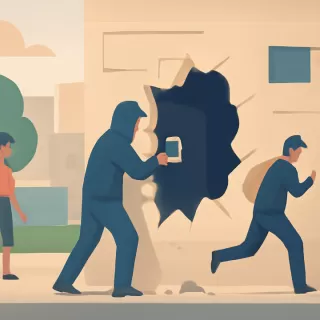 Robo millonario en Corrientes: saquearon una empresa de limpieza tras romper una pared y usar llaves digitales