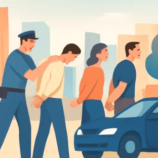 Cuatro personas detenidas con cocaína en Ciudad de Mendoza