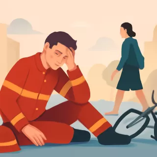 Joven bombero voluntario de Longchamps fue asaltado y golpeado al salir de su casa tras sonar la sirena