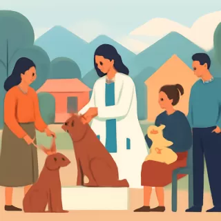 Vacunación antirrábica gratuita en Villa Mascardi para residentes del Parque Nacional Nahuel Huapi