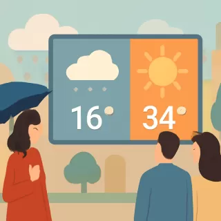 Pronóstico de lluvias y temperaturas variables para la primera semana de enero en Córdoba