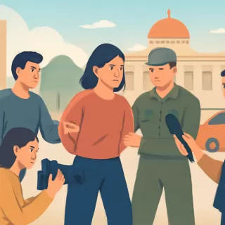 Detienen a 14 periodistas durante sesión inaugural del Parlamento chavista en Venezuela