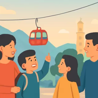 Viajes gratuitos para niños en el Teleférico San Bernardo por el Día de los Reyes Magos