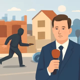 Asaltan al periodista Nicolás Wiñazki en una casa en obra en Hurlingham