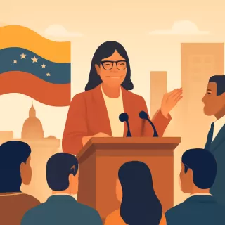 Delcy Rodríguez asume la presidencia interina de Venezuela tras la detención de Nicolás Maduro en EE.UU.