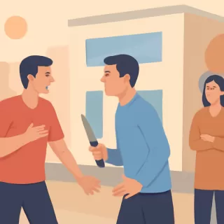 Chimbas: Jorge Nahuel Rosselot acusó a su hermano de apuñalarlo y fue señalado por incumplir la ley