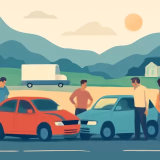 Doble accidente vial en la Ruta Nacional 237 causó demoras y heridos leves