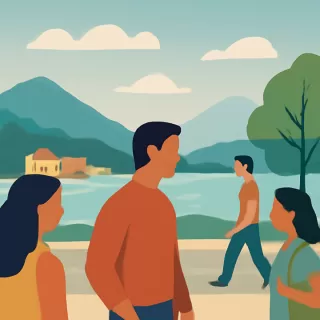 El clima en Bariloche mantiene temperaturas cálidas y vientos variables en enero 2026