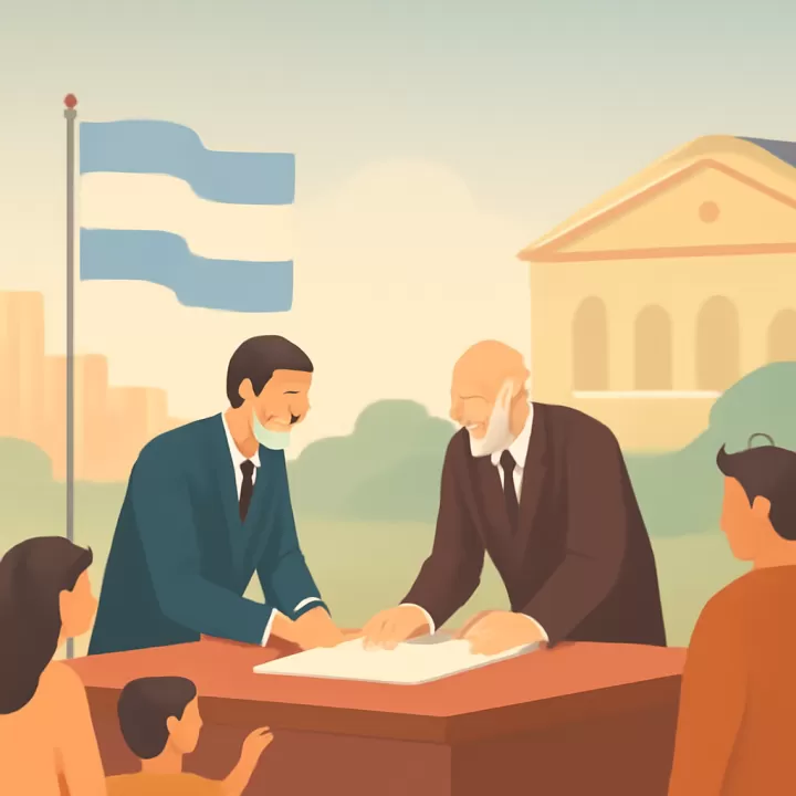 Firma del Tratado Machaín-Irigoyen en 1876 definió la frontera entre Argentina y Paraguay
