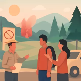 Parque Nacional Nahuel Huapi impone multas por uso de fuego y acampe en áreas restringidas durante emergencia ígnea