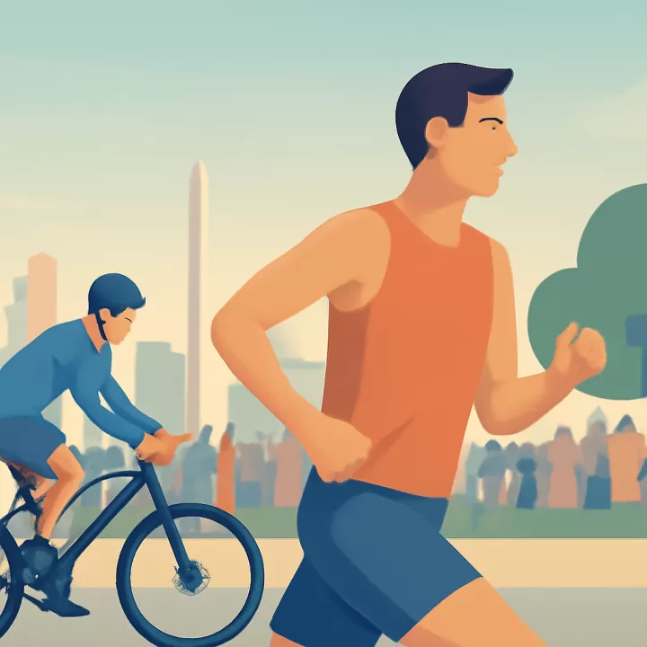 Gran convocatoria en el primer duatlón del año en General Villegas
