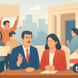 Audiencia en Nueva York de Nicolás Maduro y Cilia Flores con manifestaciones y solicitud médica