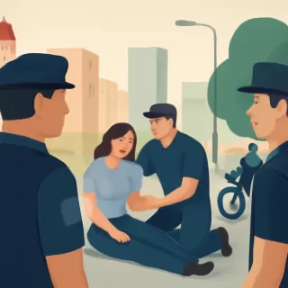 Motochorros balearon a una pareja de policías en Burzaco: la mujer quedó gravemente herida