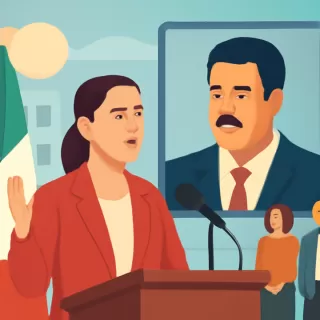 Presidenta de México pide juicio justo para Nicolás Maduro tras su captura en Estados Unidos