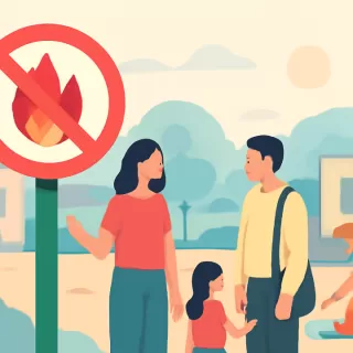 SPLIF mantiene prohibición total de hacer fuego en Río Negro por riesgo extremo de incendios