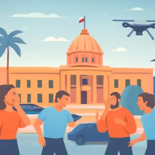 Tiroteos y confusión en el Palacio Miraflores tras sobrevuelo de drones en Caracas