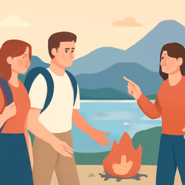 Turistas extranjeros fueron expulsados por hacer fuego en zona prohibida de Laguna Torres