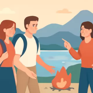 Turistas extranjeros fueron expulsados por hacer fuego en zona prohibida de Laguna Torres