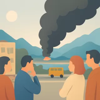 Incendio en el Vertedero Municipal de Bariloche genera alerta entre vecinos