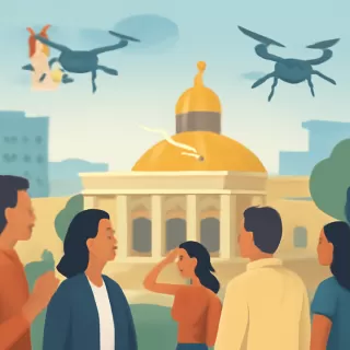 Ataque con drones y disparos en el Palacio Presidencial de Venezuela genera tensión en Caracas