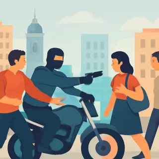 Cuatro ataques de motochorros en La Plata en los primeros días de 2026 generan alarma