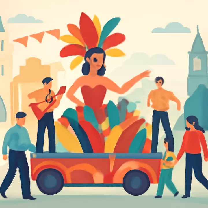 Banderaló celebró el carnaval 2026 organizado por cooperadoras escolares