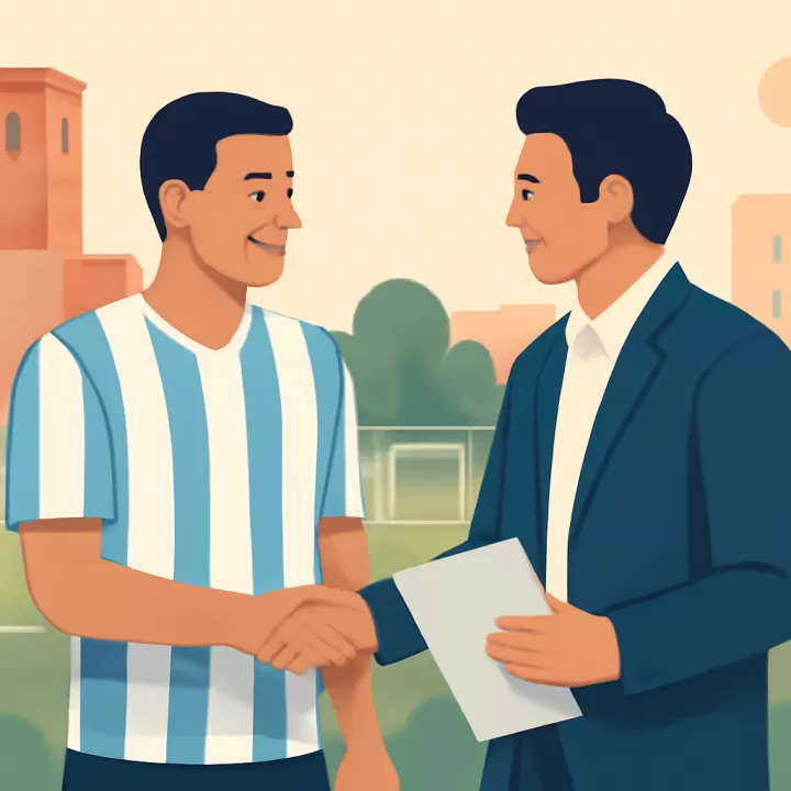 Racing de Nueva Italia negocia con Ricardo Centurión para el Nacional B