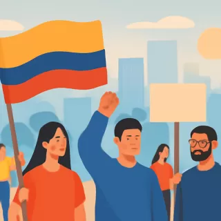 Colombia convoca movilización popular contra posibles intervenciones de EE.UU.