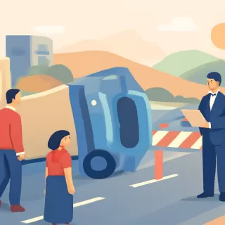 Vuelco de camioneta con acoplado genera corte y demoras en la Ruta Nacional 68