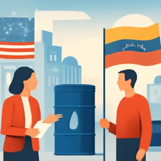 Estados Unidos anuncia control sobre ventas de petróleo en Venezuela y PDVSA confirma negociaciones