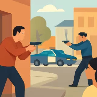 "El Tartamudo", involucrado en el crimen en Pocito, se atrincheró y disparó contra la Policía en 2024