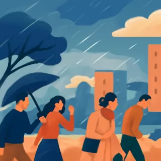 Ciclón extratropical impacta Uruguay y Brasil desde la tarde del 7 de enero