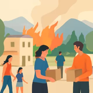 Incendio en Puerto Patriada: dónde donar en El Hoyo y El Bolsón