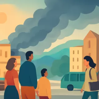 Incendio en Puerto Patriada genera humo que afecta Bariloche