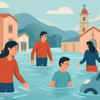 Inundaciones por lluvias intensas afectan vías en el Valle de Lerma