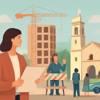 La Justicia suspende la obra de una torre junto al convento de Santa Catalina en Buenos Aires