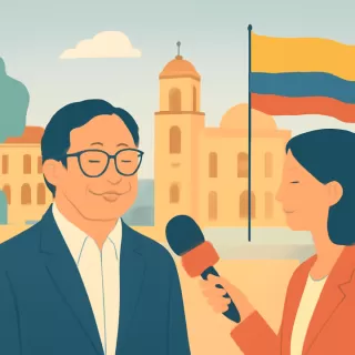 Petro asegura tranquilidad para Colombia tras conversación con Trump