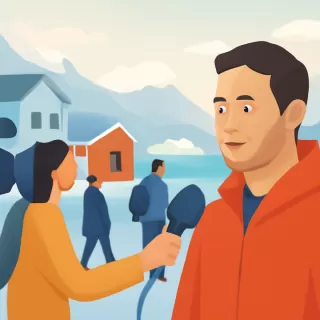 Un argentino relata su vida en Groenlandia, país que Donald Trump intentó comprar