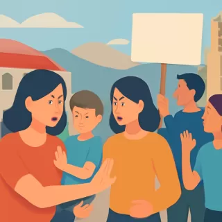 Vecinos de Las Lajitas se movilizan para impedir entrega judicial de un niño a su padre