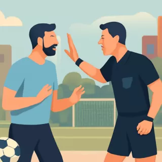 Árbitro agrede a un hombre tras partido de fútbol amateur en Neuquén