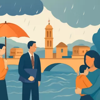 Alerta por crecida de ríos en Córdoba tras intensas lluvias en las sierras