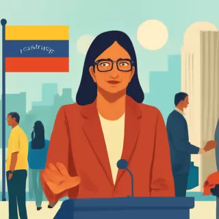 Delcy Rodríguez refuerza sector duro en Venezuela y busca acercamiento económico con EE.UU.