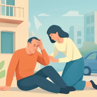 Hombre resulta herido tras ser impactado en la cabeza por un vidrio de seguridad en Palermo, Argentina